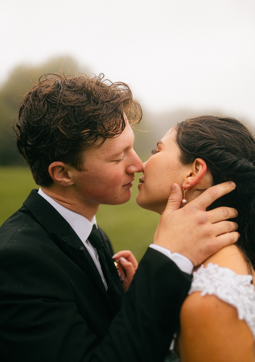 Photographie de mariage, portrait des maries